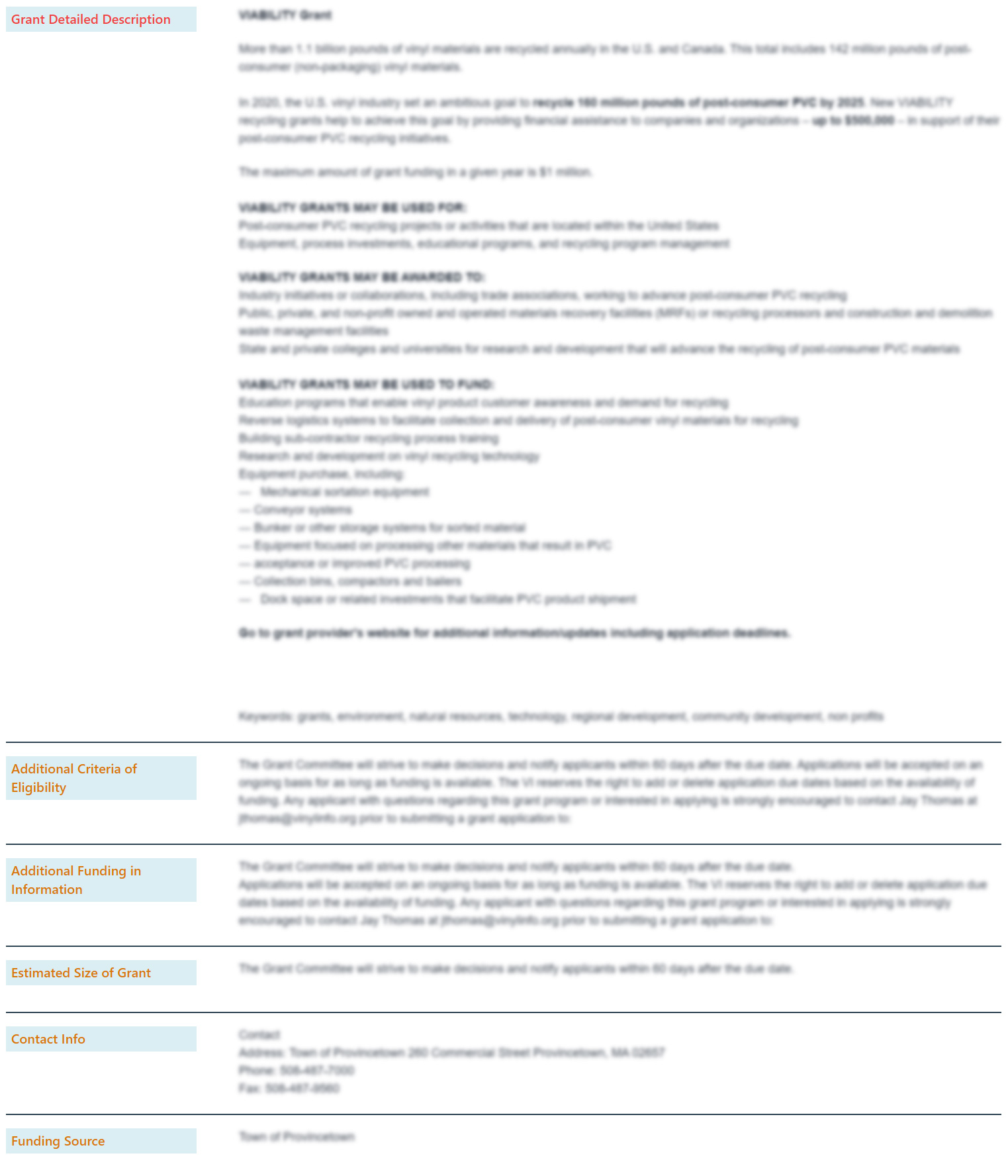 Grant Portal - Measuring Advocacy Training Program Impact 1319